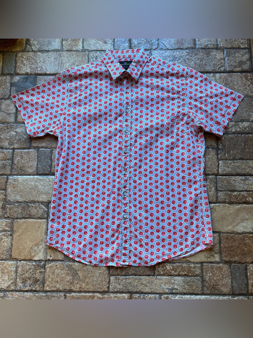 Rodd & Gunn “Mellons Bay” Sport Fit Watermelon Print Shirt - Size XL